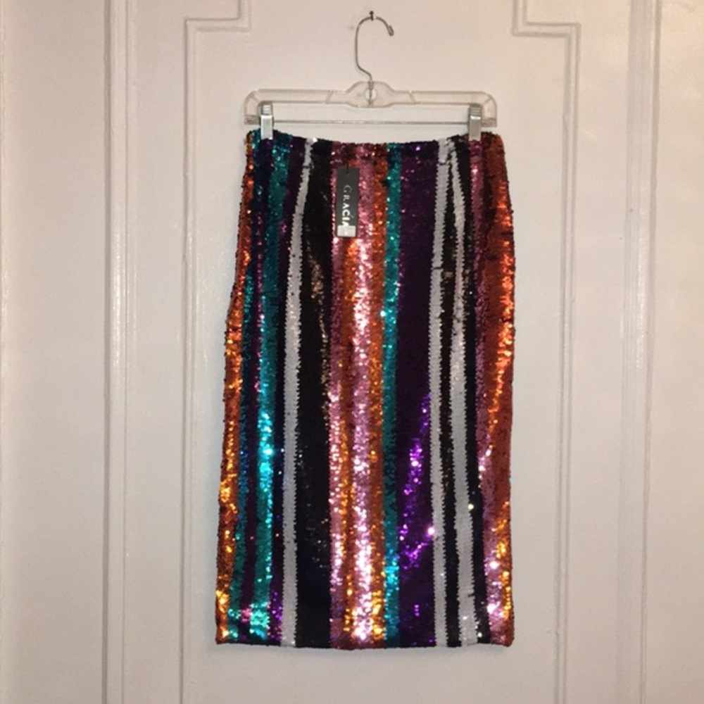 Sequin Skirt